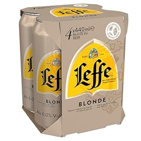 Leffe Blonde 24x440ml Cans – Leffe Blonde