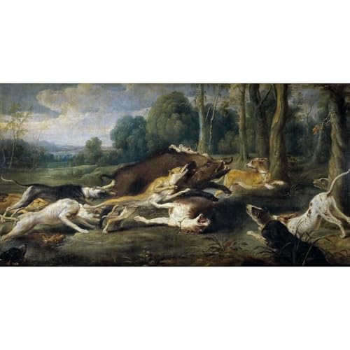 Toile Sanglier appât Prado Madrid | Impression d'art murale 76,2 x 101,6 cm