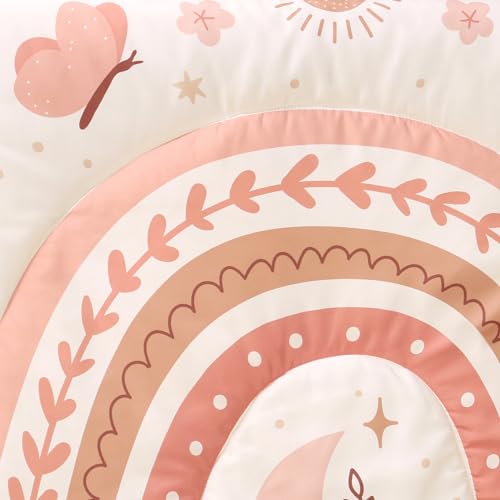 image for The Peanutshell 3 Piece Baby Crib Bedding Set for Girls - Newborn, Inf