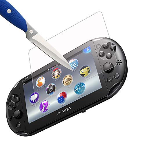 Mr.shield [3-Pack] Designed For Sony Ps Vita 2000 / Sony Playstation Vita Psv 2000-Max [Tempered Glass] Screen Protector With Lifetime Replacement #TOP3