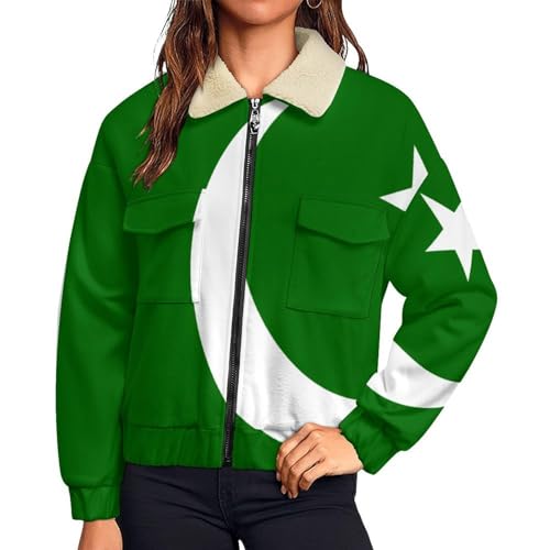 Blouson Polaire Femme Ample contre le Froid Hivernal