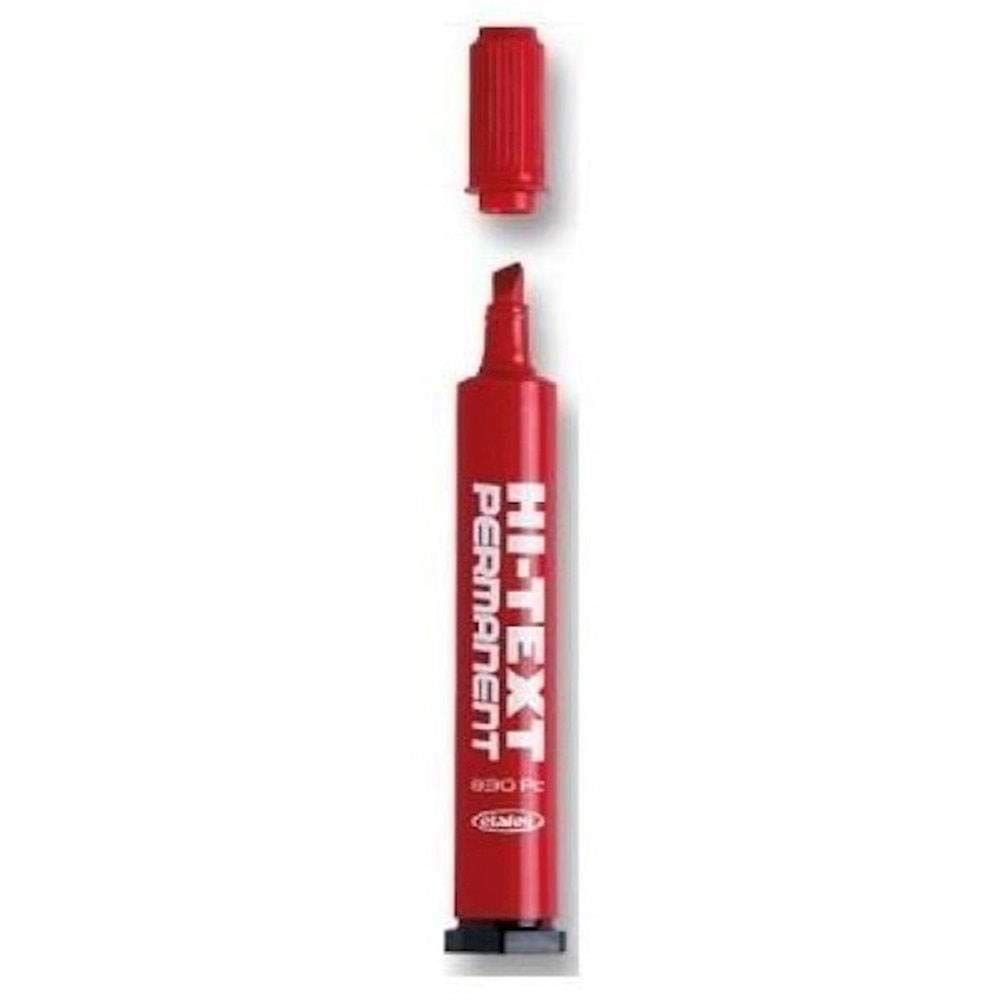 Fibracolor Hi-Text 830Pc Kesik Uçlu Permanent Kalem 6 Mm Kırm