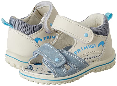 Primigi PSW 18620, Sandali Bimbo 0-24, Bian Ciel