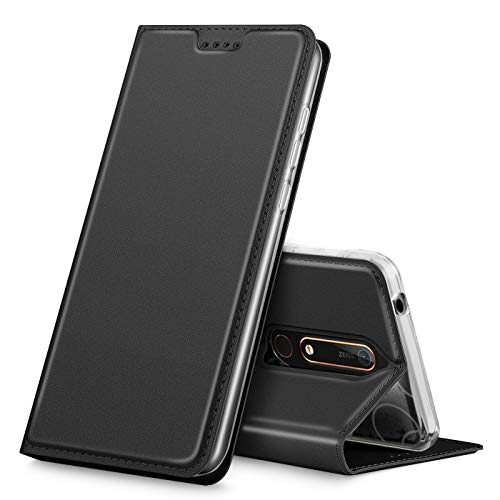 BUSINESS LOOK ELEGANTE: una custodia dal design di classe, in grado di proteggere costantemente il vostro Nokia 6.1 contro graffi e sporcizia.