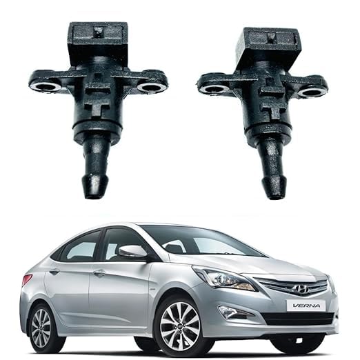 Speedwav Windscreen Washer Nozzle, Compatible with Hyundai Verna Fluidic Old Model-image-12