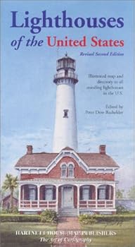 Map Lighthouses of the United States (Revised Second Edition) Book