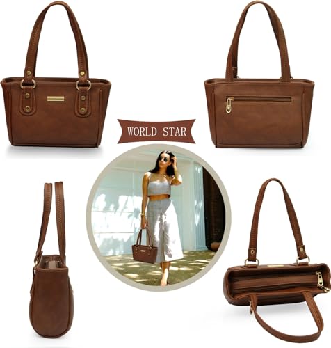 WORLD STAR leather tote bag – image 4