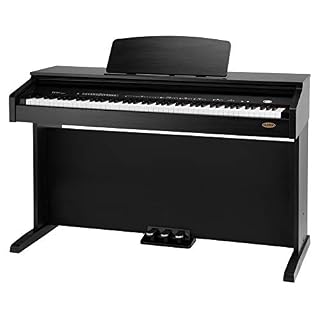 Classic Cantabile DP-210 SM Piano Numérique – 88 touches clavier mécanique à marteaux – E-Piano avec USB to host, 3… - Les Beatles, Paul McCartney, John Lennon, RIngo Starr, George Harrison Classic Cantabile DP-210 SM Piano Numérique - 88 touches clavier mécanique à marteaux - E-Piano avec USB to host, 3… – Image 2