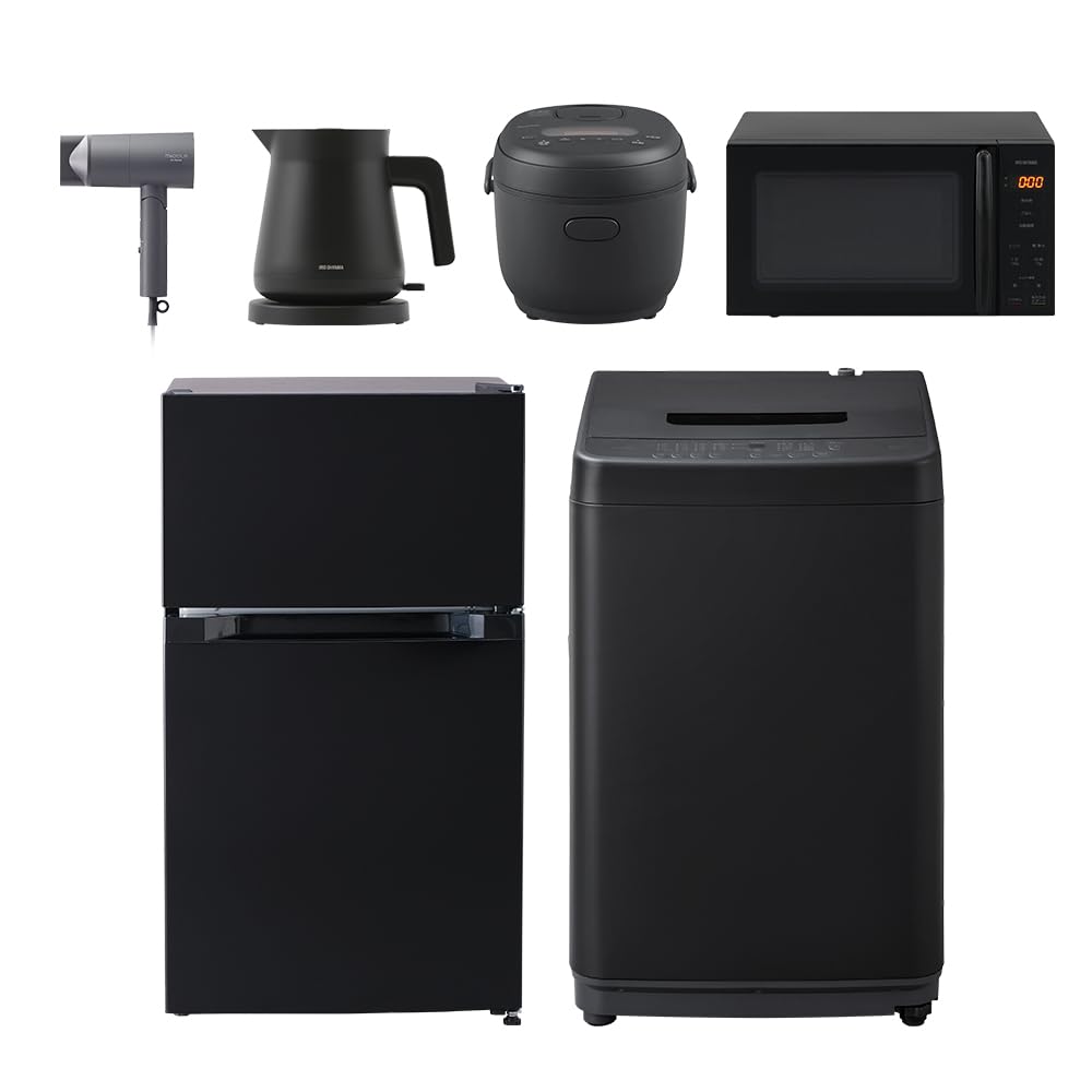 Amazon | アイリスオーヤマ 新生活セット 家電セット 6点セット 洗濯機 