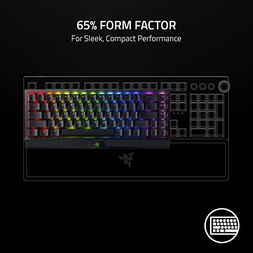 Razer BlackWidow V3 Mini HyperSpeed - Green Switch - Wireless 65% Mechanical Gaming Keyboard with Razer Chroma RGB - ‎RZ03-03891400-R3M1 view 2