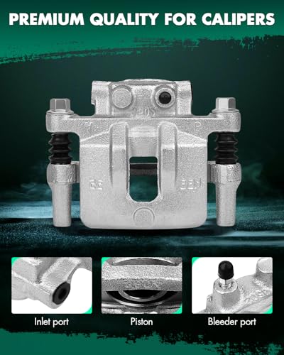 Image of SCITOO Rear Right Brake Caliper With Bracket 18B5038 Compatible For Buick Lucerne 2006-2011 For Cadillac DTS 2006-2011