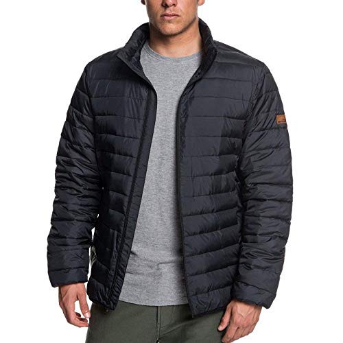 Jaqueta Quiksilver Puffer Scaly Fz Preta