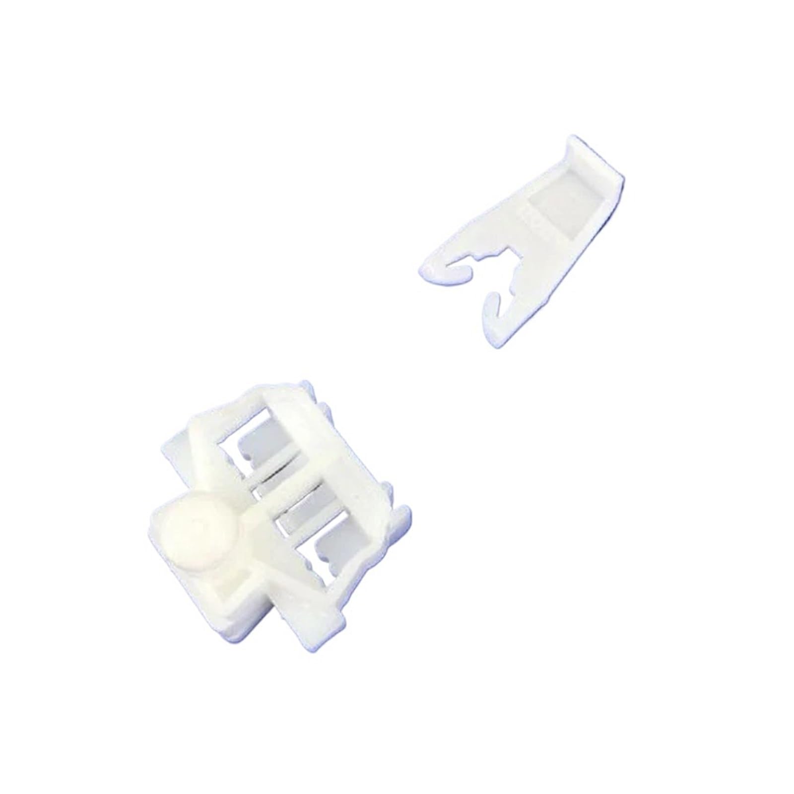 Lhdktee for Clio II 1998-2005 Window Regulator Repair Kit Clip Front Slide 2 Set Car Window Handle
