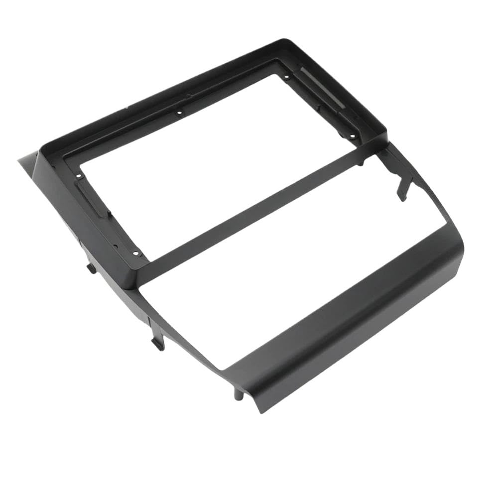 Générique Cadre de façade d'autoradio Kit De Lecteur DVD Voiture 9 "pour A6 2002–2006 Panneau Cadre Radio Stéréo Navigation GPS Grand Écran Multimédia Autoradio Tableau de Bord(Frame Cable)