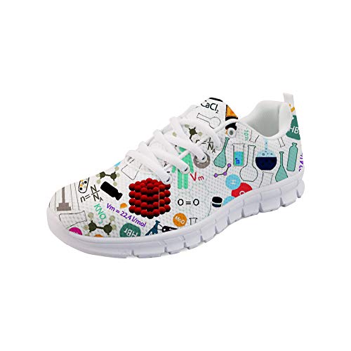 POLERO, Zapatos de Enfermera para Mujer, Zapatillas Deportivas Informales para Correr, Zapatillas Deportivas Antideslizantes, Zapatillas Ligeras para Correr, UK5.5