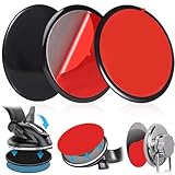 TUDOUZZZ 吸盤 ベース 吸盤 補助板 ダッシュボード用 強力吸盤ベーススタンド 両面テープ付き スマホホルダー吸盤対応 車載用ゲル吸盤シート 3M粘着テープ付 直径86mm 3個入り