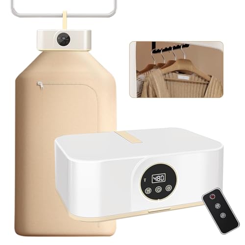 Secadora De Ropa Portatil Portátil, Secadora De 600 w, Secadora Compacta Con Temporizador Automático, Adecuada Para Uso Doméstico, Viajes De Negocios o Viajes