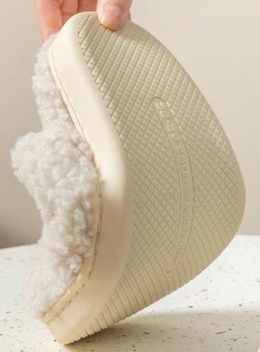 Bear Slippers for Women Fuzzy Memory Foam Slip-on Bedroom Slipper Cute Fluffy Winter Indoor House Shoes Slippers 2025 5