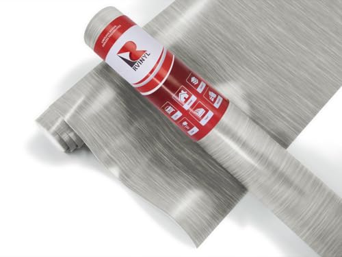 Film covering aluminium brossé 3M 2080 BR120 pour personnalisation de surface