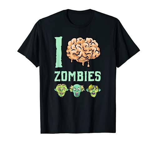 Zombie Apocalypse - I Heart Zombies Camiseta