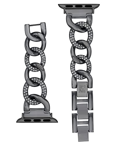 Image of Anne Klein Fashion Chain Bracelet for Apple Watch, Secure, Adjustable, Apple Watch Replacement Band, Fits Most Wrists