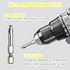 Kaisi Screwdriver Set 12-in-1 Portable Multi Bit Screwdriver All in One Screw Driver with Phillips,Flat Head,Torx Security,Hex and 1/4 Nut Driver for Outdoor and Daily Repair Tools
