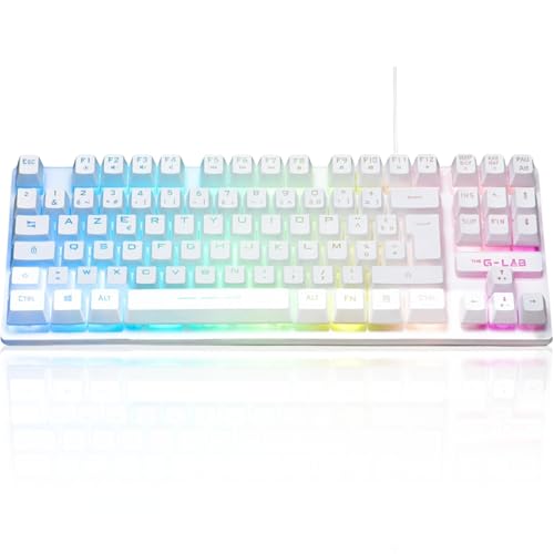 The G-Lab Keyz Caesium TKL Clavier Gamer TKL 87 Touches