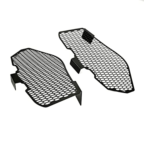 Billfaro 2Pcs Side Intake Grill Guards, Drivers & Passengers Side Mesh Radiators Grille Insert Oem Style Body Inlets Cover For Corvette C8 Models C8.R 2020-2023 #TOP6