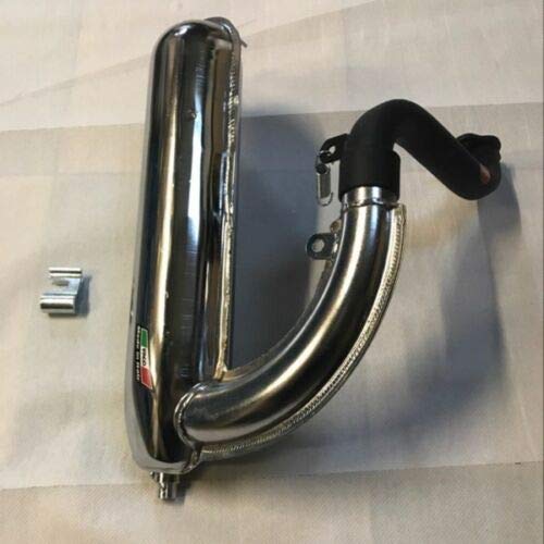 MARMITTA FACO RACING CROMATA PER VESPA 50L-N-R-50 SPECIAL