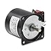 1pcs 60KTYZ 220V AC Gear Motor Low RPM Metal Gearbox Reducer Reversible Rotation Turntables Industrial Equipment Automat(10rpm)