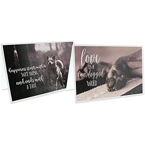 36 Pack Blank Motivational Greeting Cards With Dogs And Inspirational Quotes, Envelopes (4X6 In) #TOP7