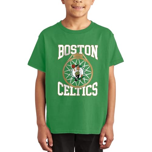 Junk Food NBA - Boston Celtics Above the Rim Kids SS T-Shirt Kelly Green