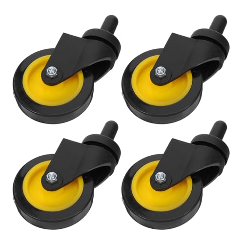 Roulettes pivotantes 3 pouces SHINEOFI pour chariot de nettoyage 32L-36L