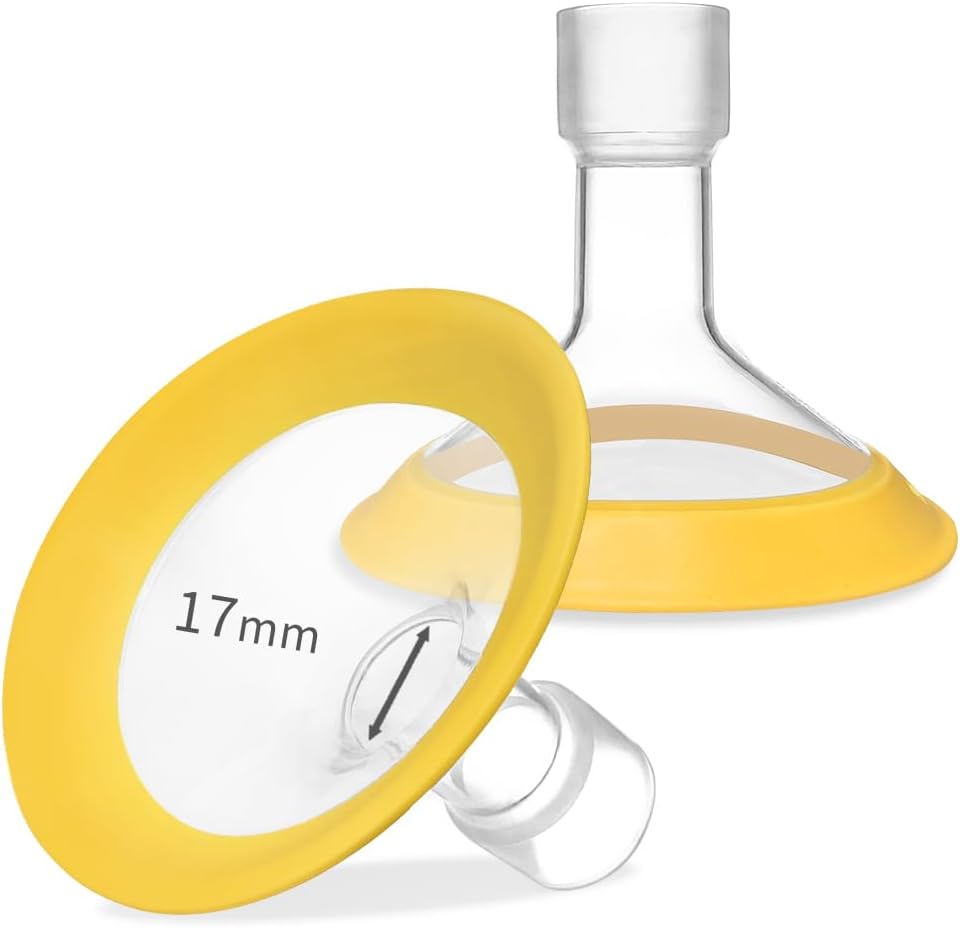 Protectores Ovalados 17mm Compatibles con Extractores Medela