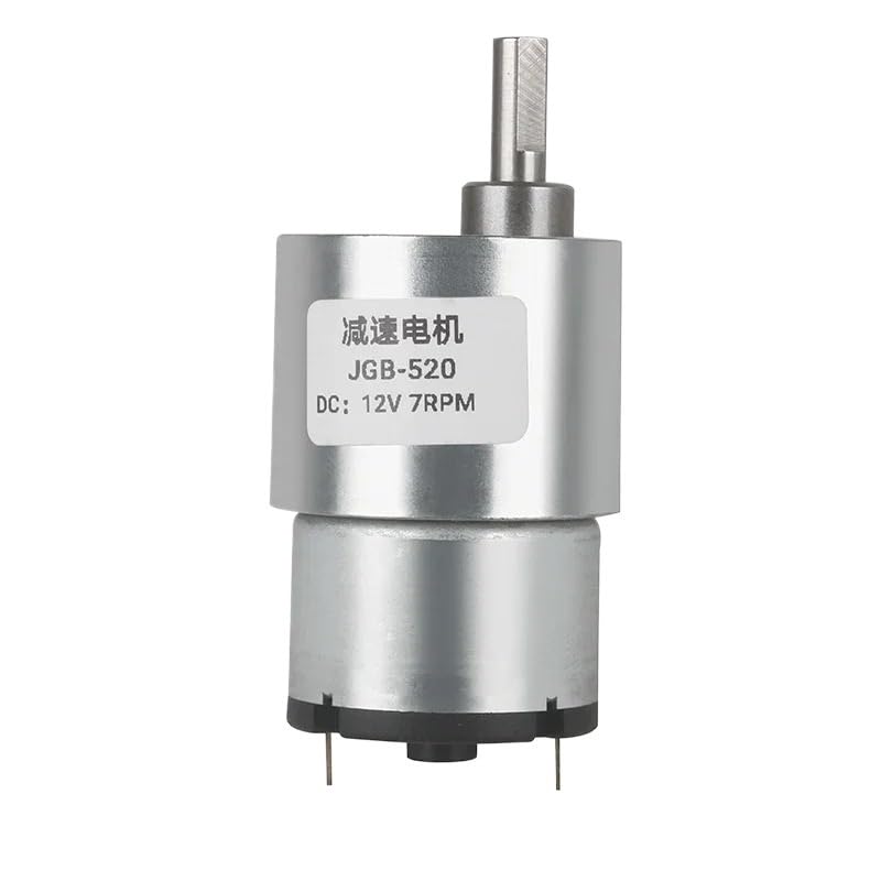 Moteur à engrenages CC pour robotique et automatisation JGB37-520 réversible