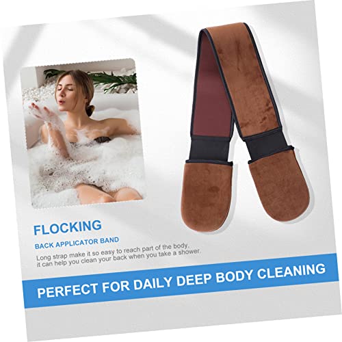 MERRYHAPY 2 Unidades Tira de tração de óleo faixa aplicadora traseira cinta de esfregar as costas bu