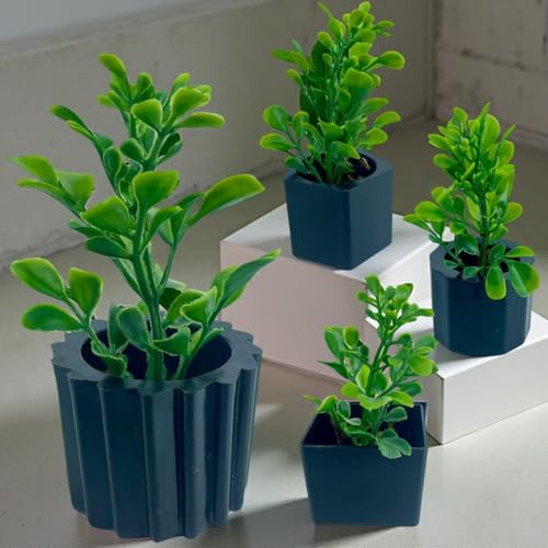 Conjunto de 4 Arranjos Artificiais com Musgo Natural Desidratado ...