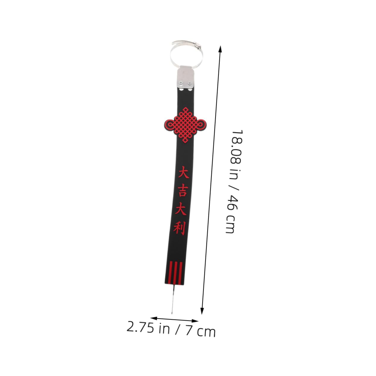 Alipis Car Anti-Static Belt Automotive Static Strip Metal Silicone Material Long-Lasting Durability