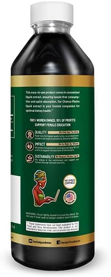 Stone Breaker 12oz – Organic Chanca Piedra Kidney Detox & Gallbladder Cleanse – Dissolves Kidney Stones & Gallstones Fast – Natural Stone Breaker Supplement for Detox and Crystal Flush – 1 Bottle - Image 3