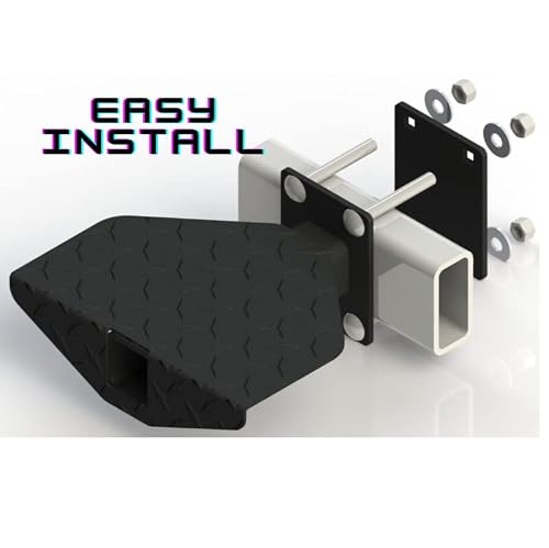 Premium U.S.A. Steel Boat Trailer Step - F&F Steel Design - Fits 2" x 4" Trailer Frames – Professional Powder Coated Boat Trailer Step – Textured Black – Boat Accessibility Step - Thumbnail 7