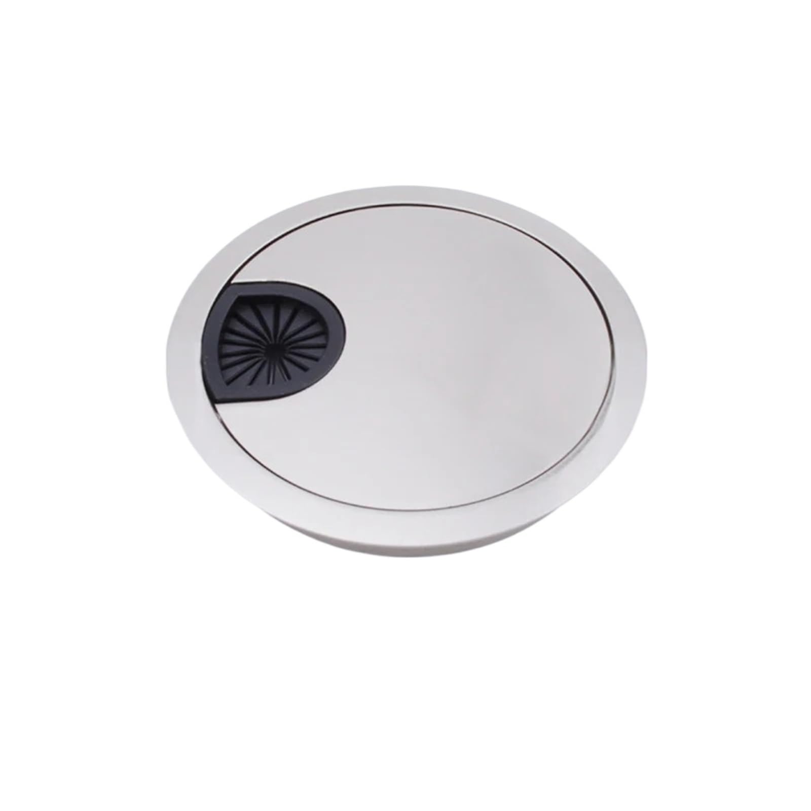 Desk Grommets Zinc Alloy Desk Cable Grommet Hole Covers 24mm Port for Table Wire Management