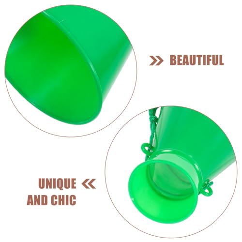 INOOMP Cheer Megaphone for Party Favors Party Noisemaker DIY Plastic Megaphone for Sports Match Game Outdoor Activities