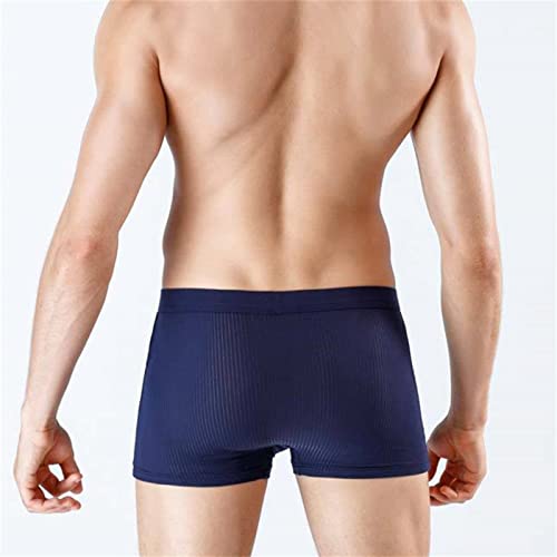 Ropa interior sexy boxers para hombre transpirable y ligera pack de 3 4