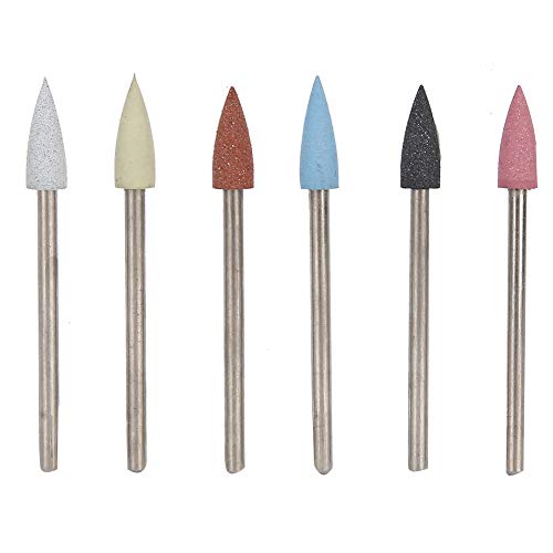 Set de 6 Puntas para Taladro de Uñas para Manicura y Pedicura miniatura 1