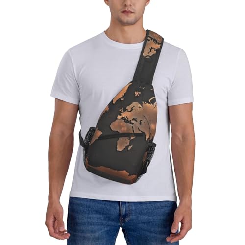 Bolso cruzado de pecho estilo bandolera negro miniatura 7