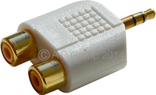 Splitter/Adattatore a Y BIANCO con Jack da 3.5mm a...