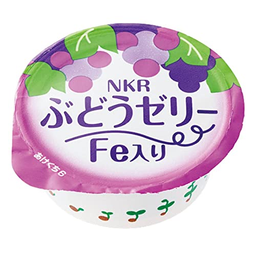 NKR ぶどうゼリー Fe入り 30g×40個 冷凍食品