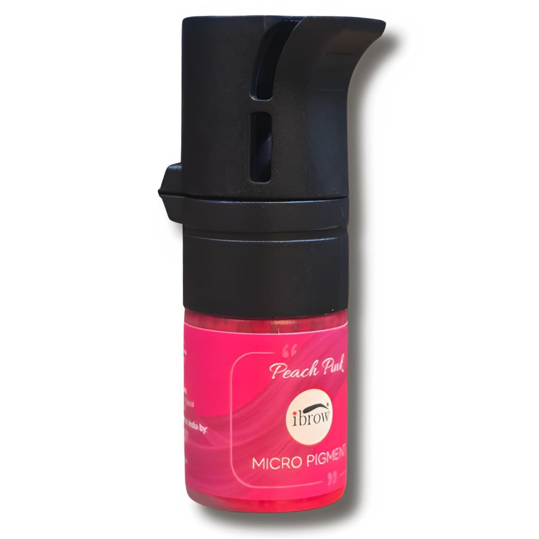 Peach Pink Micropigment Lip Ink for Permanent Makeup, Long-Lasting Tattoo Ink for Lip Blush| Professional-Grade PMU Pigment for Indian Skin (Kiss Me, 5ml)