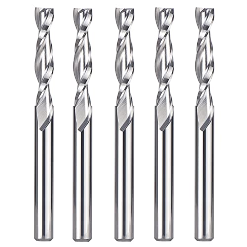 SpeTool 5PCS Upcut Router Bits Set for Woodworking