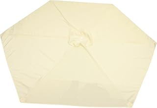 INOOMP Dossel De Acampamento Sombrillas Para Pátio Exterior Guarda-Chuva Sombra Para Carro Guarda-Chuva De Jardim Guarda-Sol Romano Guarda-Chuva Bege Poliéster Ao Ar Livre